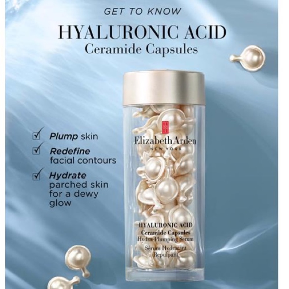 Elizabeth Arden hyaluronic acid ceramide capsules